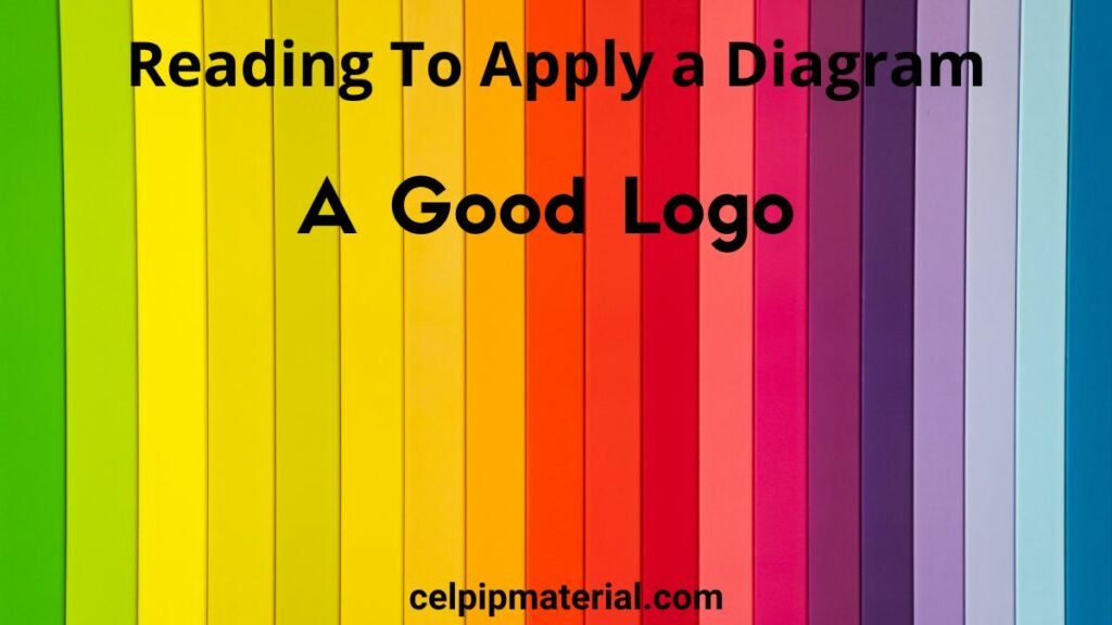 CELPIP Reading Apply a Diagram A Good Logo