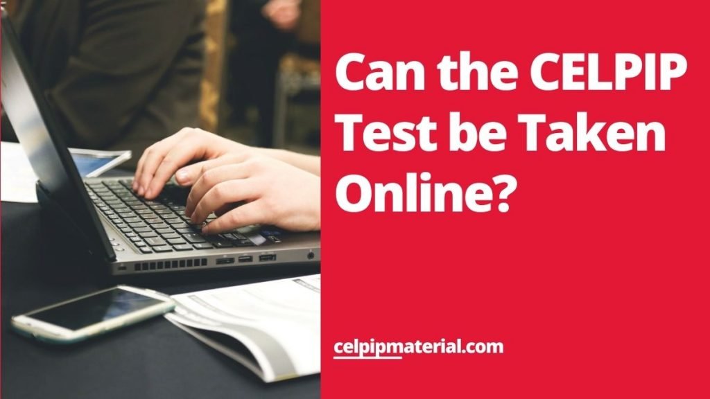 can i take celpip test online