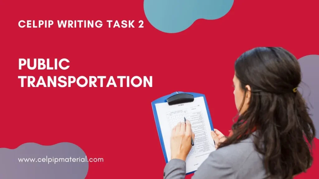 survey writing public transportation